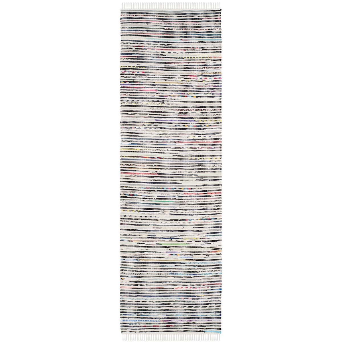 Safavieh Rag 125 Rug, RAR125 - Ivory / Multi