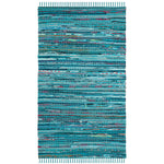 Safavieh Rag 125 Rug, RAR125 - Turquoise / Multi