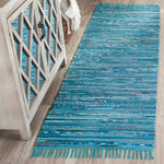 Safavieh Rag 125 Rug, RAR125 - Turquoise / Multi