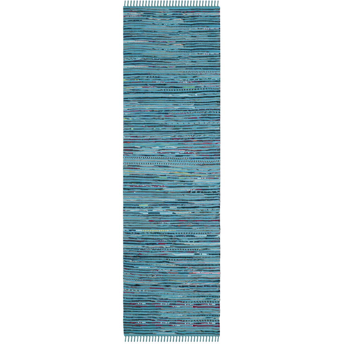 Safavieh Rag 125 Rug, RAR125 - Turquoise / Multi