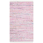 Safavieh Rag 125 Rug, RAR125 - Light Pink / Multi