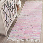 Safavieh Rag 125 Rug, RAR125 - Light Pink / Multi