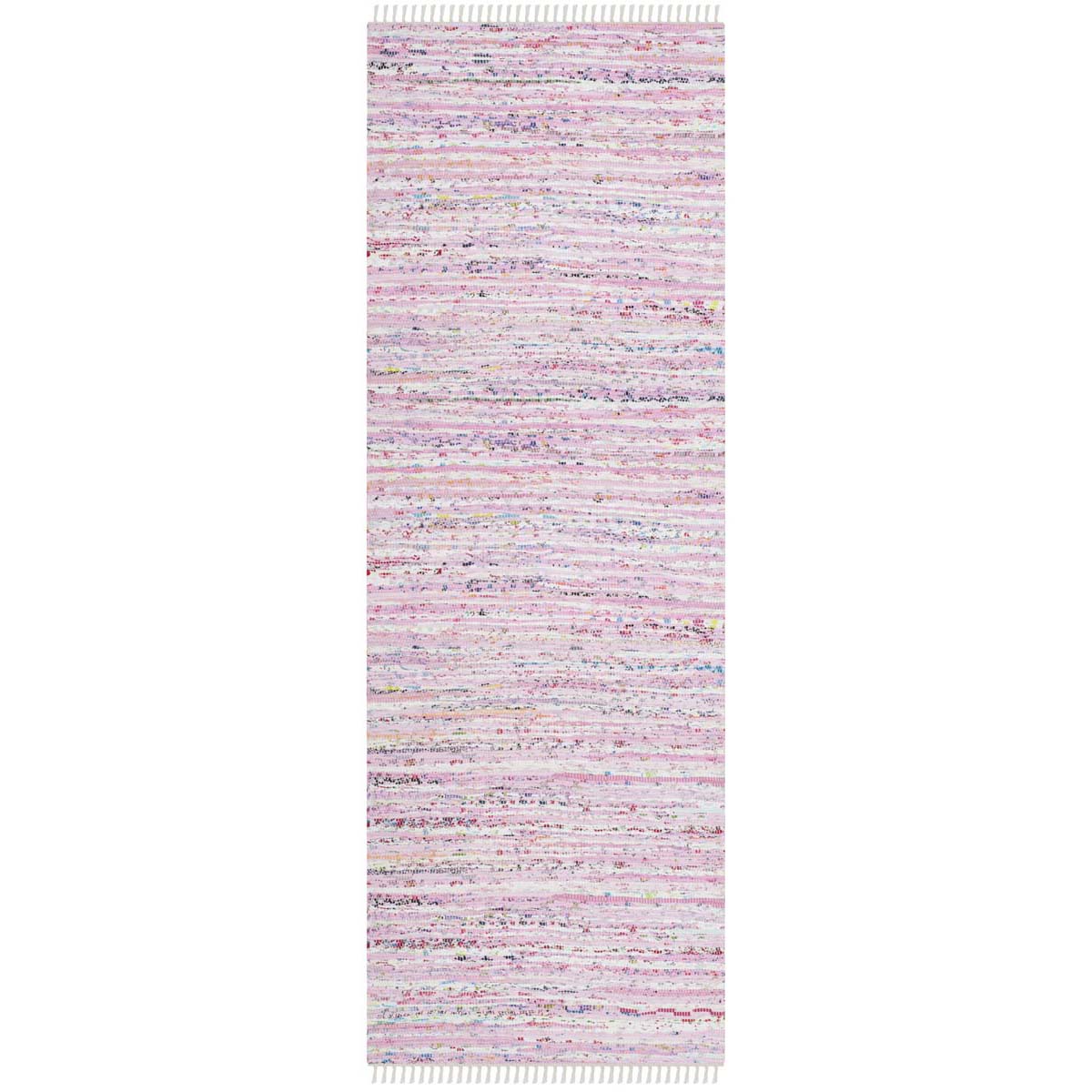 Safavieh Rag 125 Rug, RAR125 - Light Pink / Multi