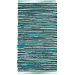 Safavieh Rag 127 Rug, RAR127 - Turquoise / Multi