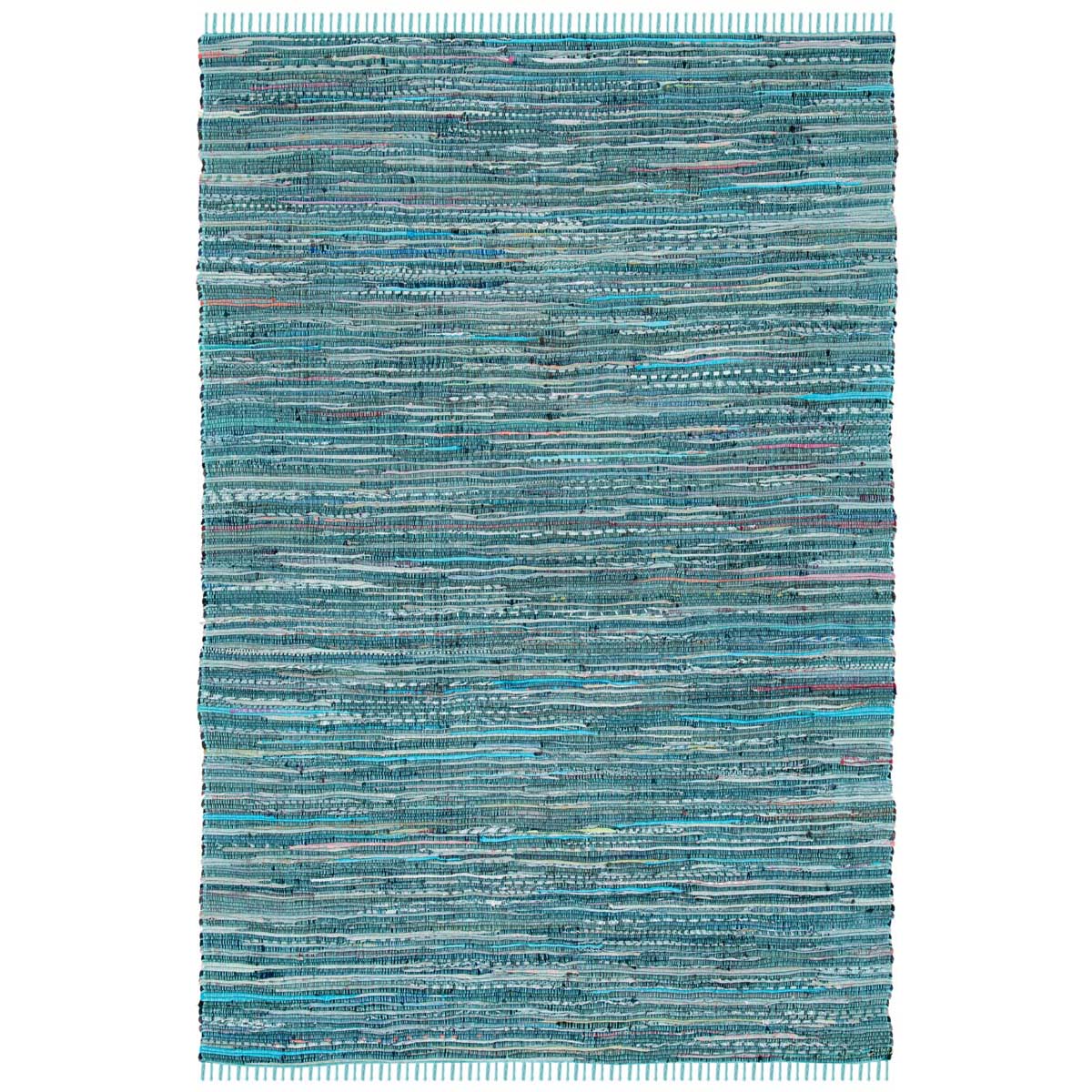 Safavieh Rag 127 Rug, RAR127 - Turquoise / Multi