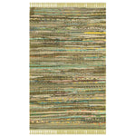 Safavieh Rag 127 Rug, RAR127 - Light Green / Multi