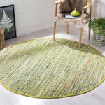 Safavieh Rag 127 Rug, RAR127 - Light Green / Multi