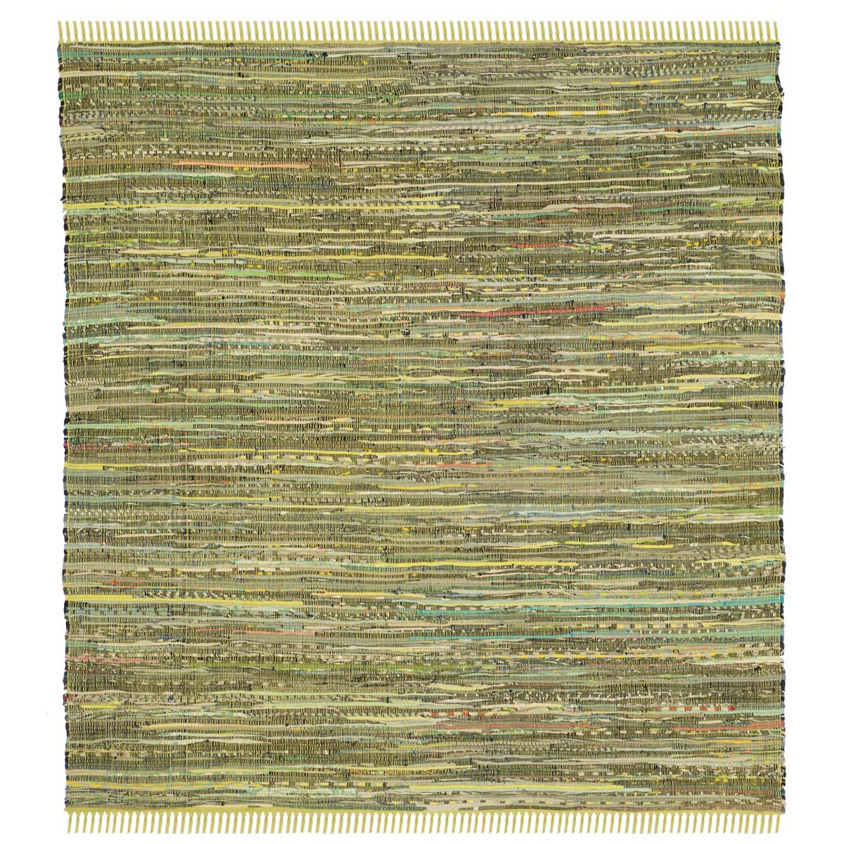 Safavieh Rag 127 Rug, RAR127 - Light Green / Multi