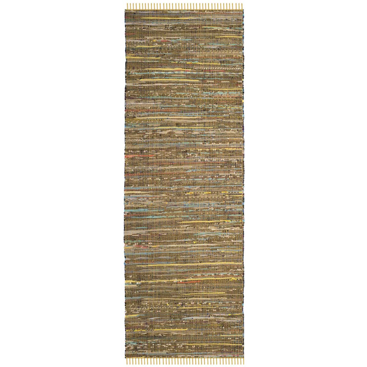 Safavieh Rag 127 Rug, RAR127 - Yellow / Multi