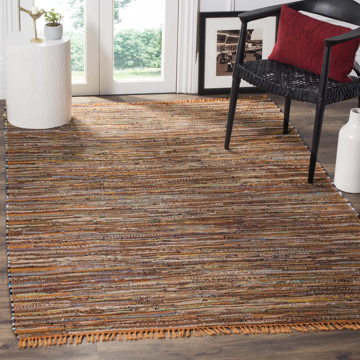 Safavieh Rag 127 Rug, RAR127 - Gold / Multi