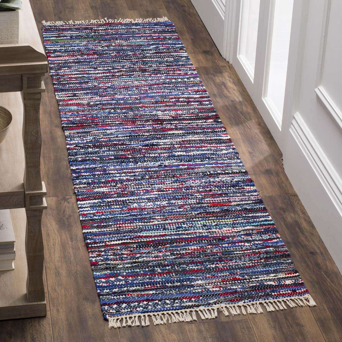 Safavieh Rag 128 Rug, RAR128 - Blue / Multi