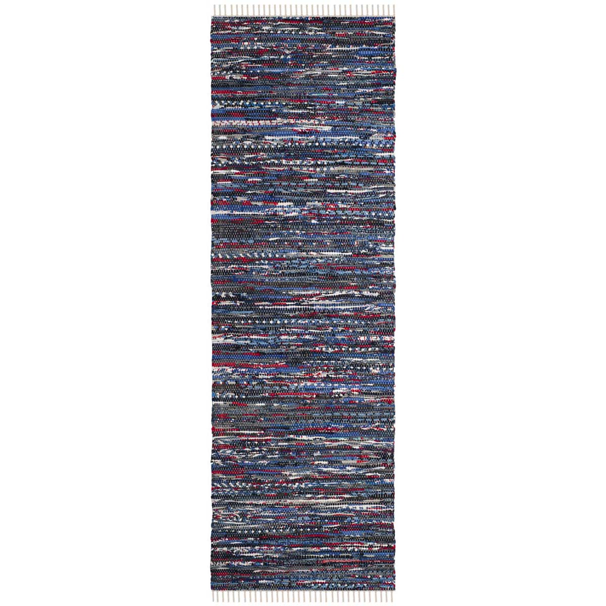 Safavieh Rag 128 Rug, RAR128 - Blue / Multi