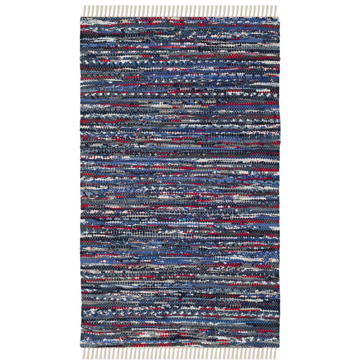 Safavieh Rag 128 Rug, RAR128 - Blue / Multi