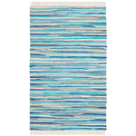 Safavieh Rag 129 Rug, RAR129 - Turquoise / Multi