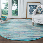 Safavieh Rag 129 Rug, RAR129 - Turquoise / Multi