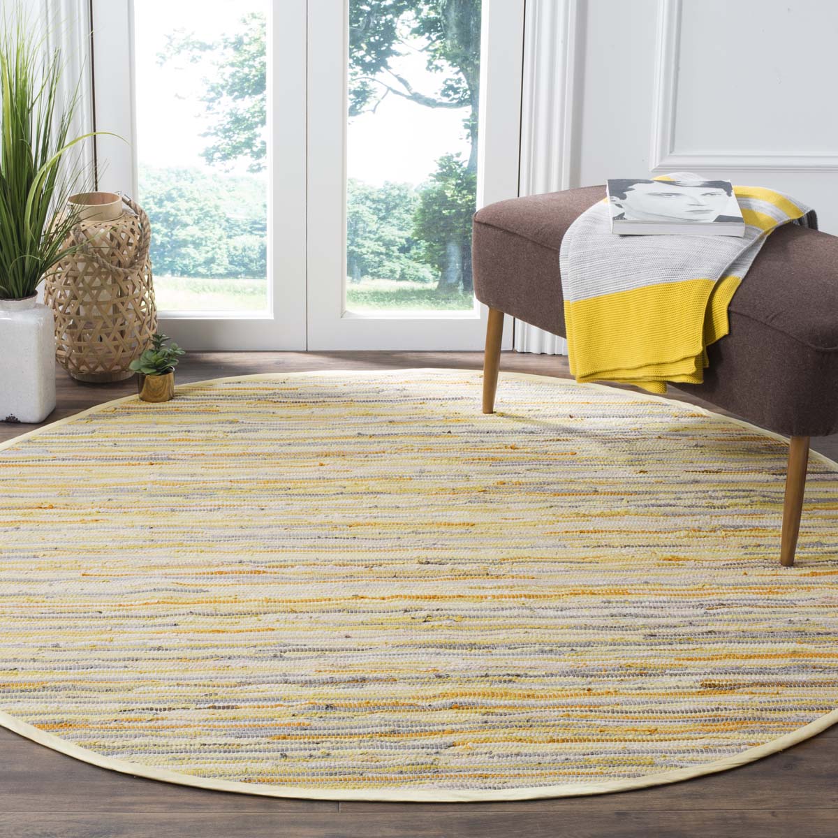 Safavieh Rag 129 Rug, RAR129 - Gold / Multi