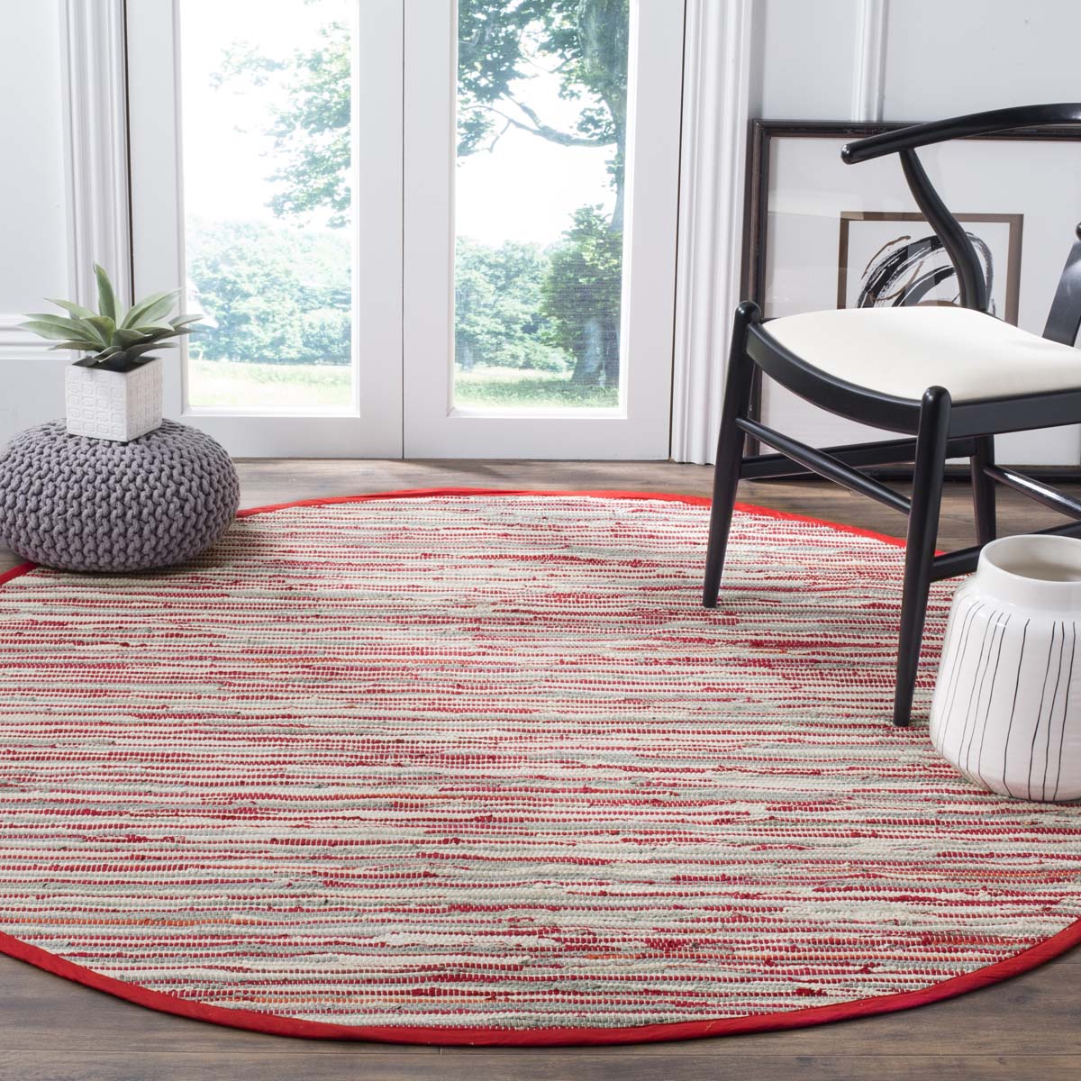 Safavieh Rag 129 Rug, RAR129 - Red / Multi