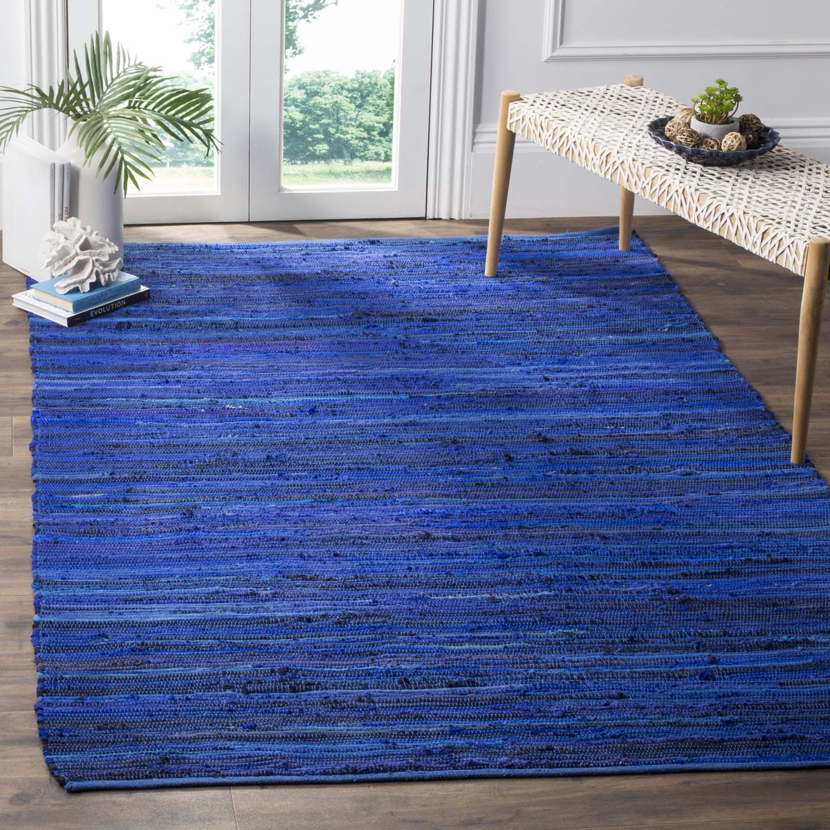 Safavieh Rag 130 Rug, RAR130 - Blue / Multi