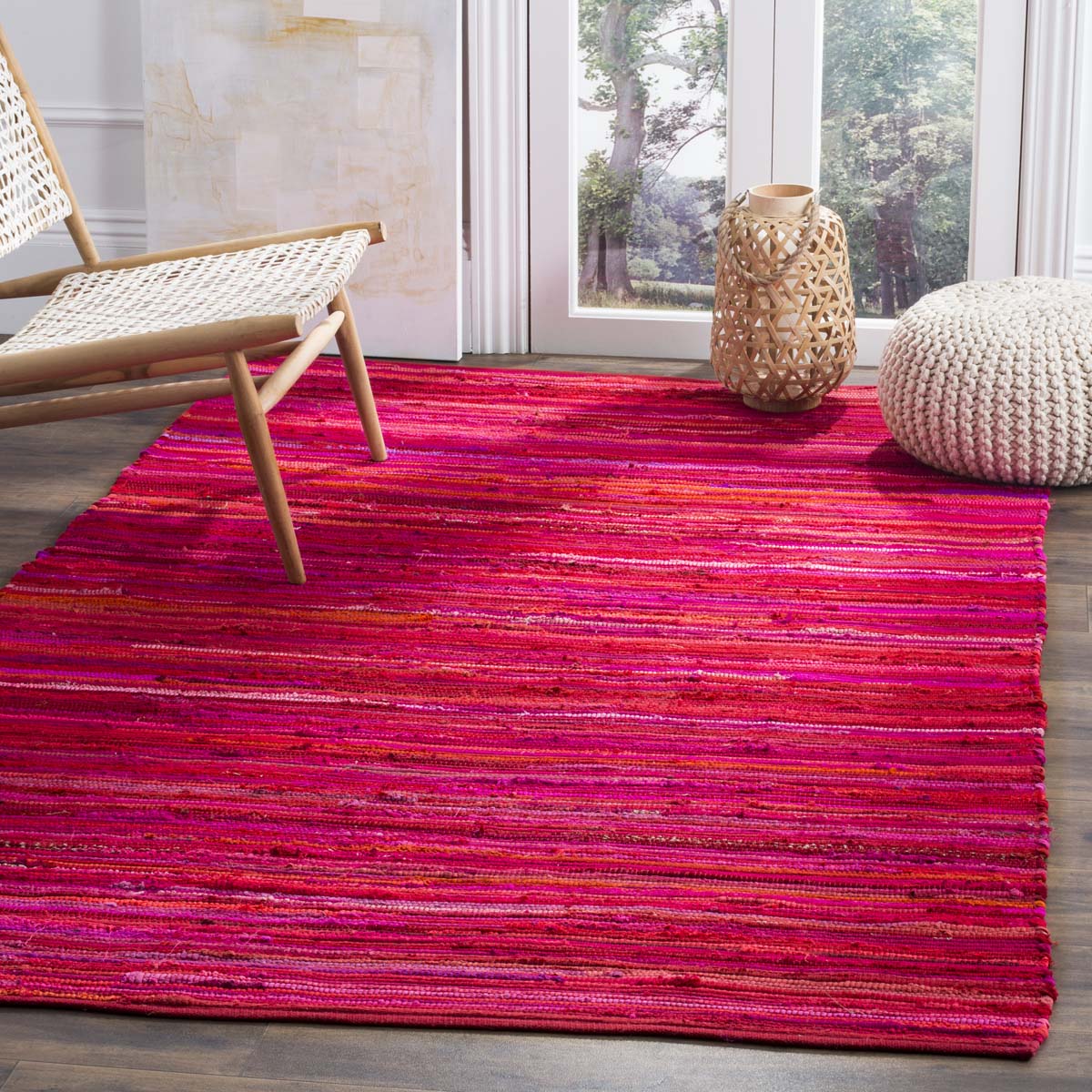 Safavieh Rag 130 Rug, RAR130 - Red / Multi