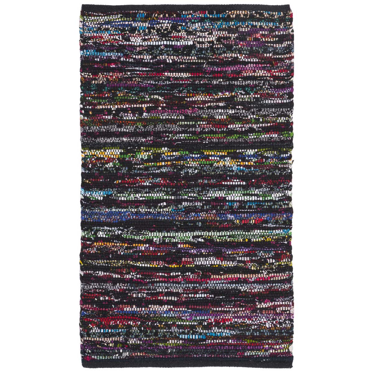 Safavieh Rag 250 Rug, RAR250 - Black / Red