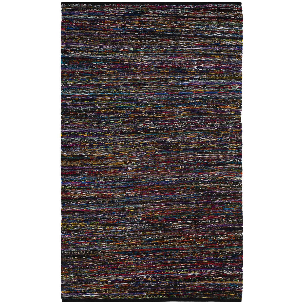 Safavieh Rag 250 Rug, RAR250 - Black / Red