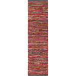 Safavieh Rag 250 Rug, RAR250 - Fuchsia / Black