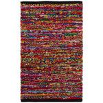 Safavieh Rag 250 Rug, RAR250 - Fuchsia / Black