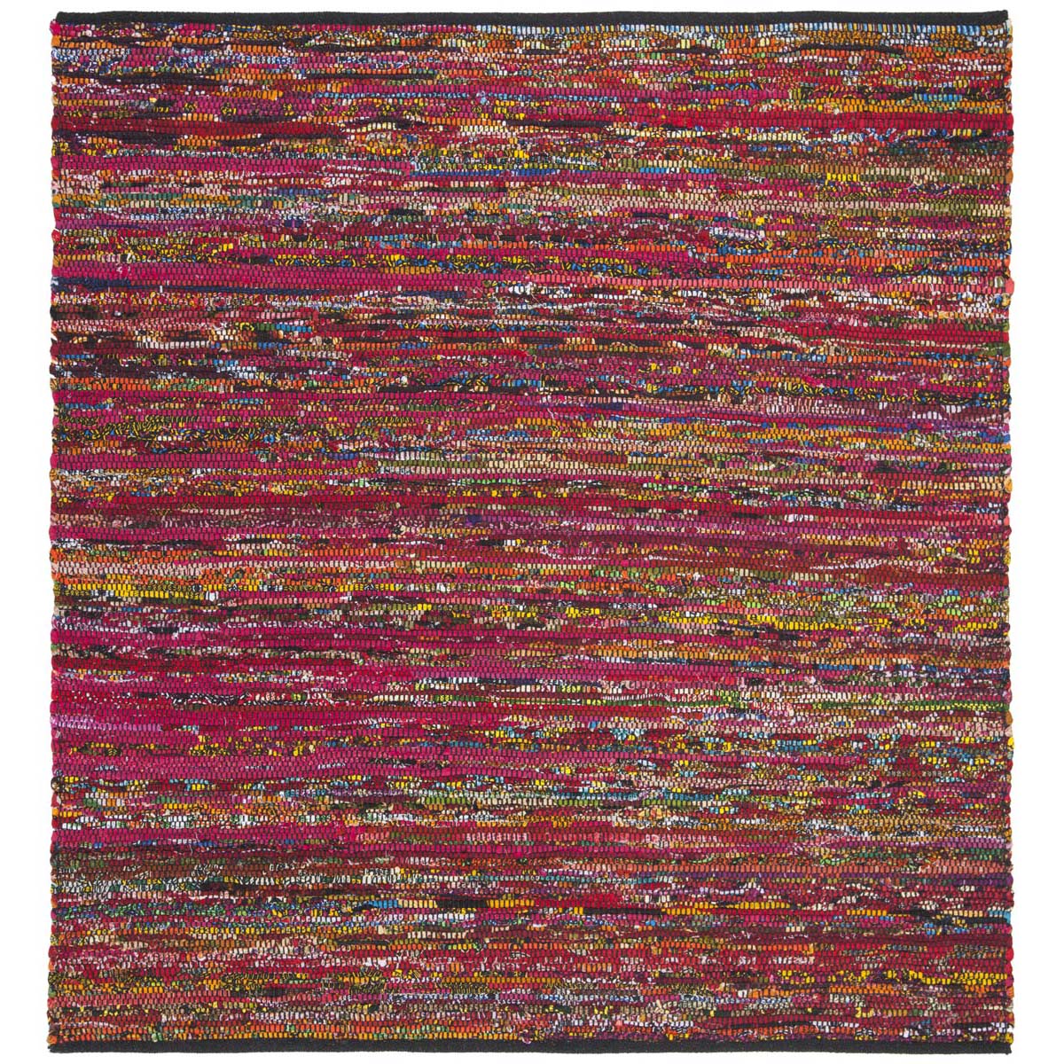 Safavieh Rag 250 Rug, RAR250 - Fuchsia / Black