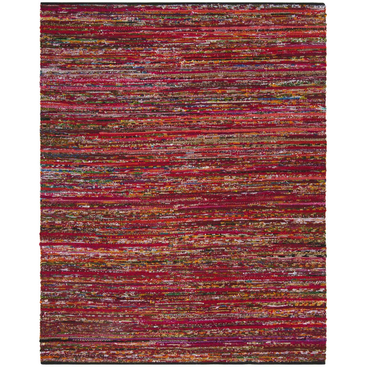 Safavieh Rag 250 Rug, RAR250 - Fuchsia / Black