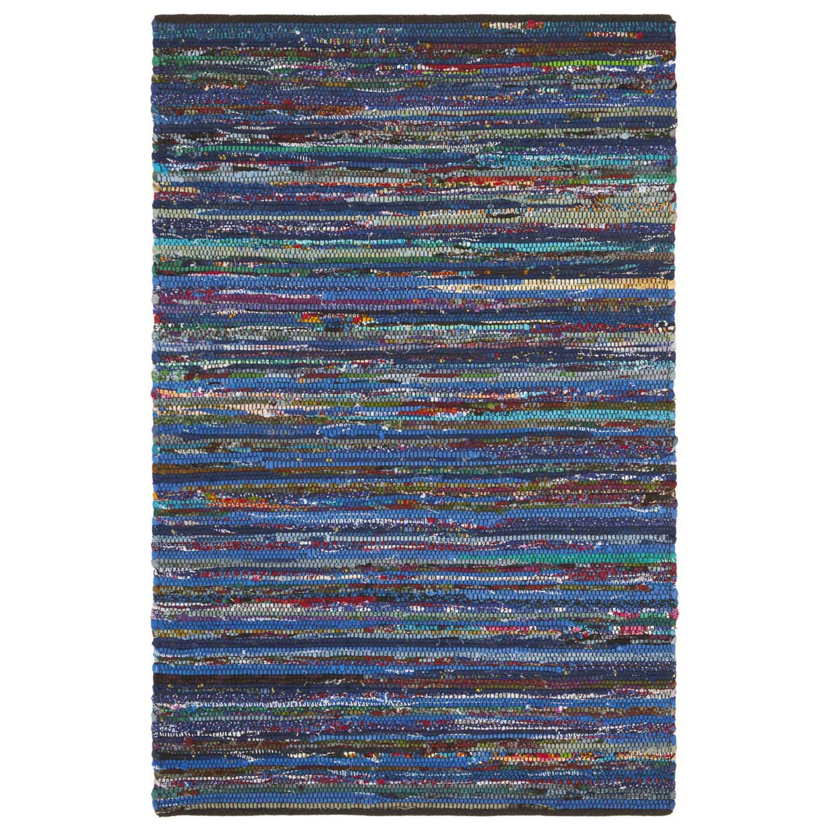 Safavieh Rag 250 Rug, RAR250 - Turquoise / Black