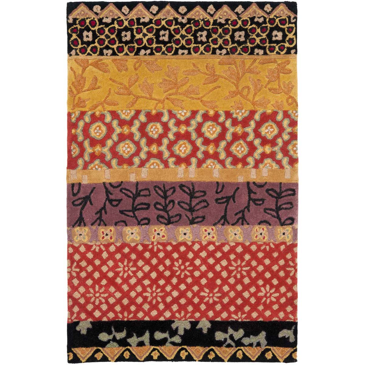 Safavieh Rodeo Drive 22K Rug, RD622K - Rust / Gold