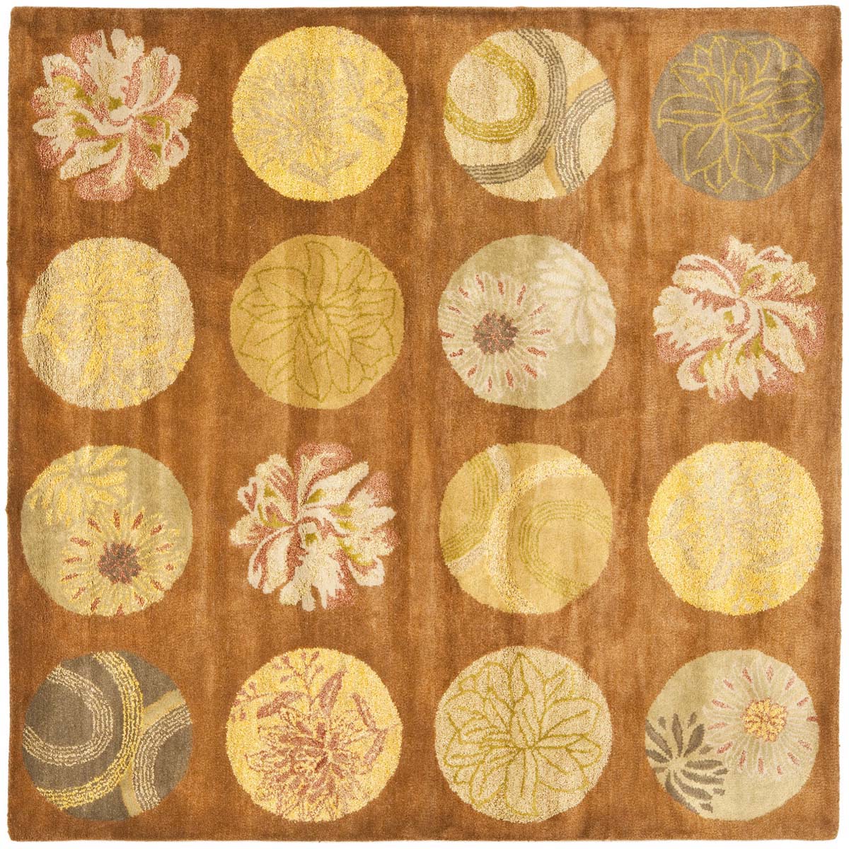 Safavieh Rodeo Drive 54A Rug, RD954A - Light Brown / Multi