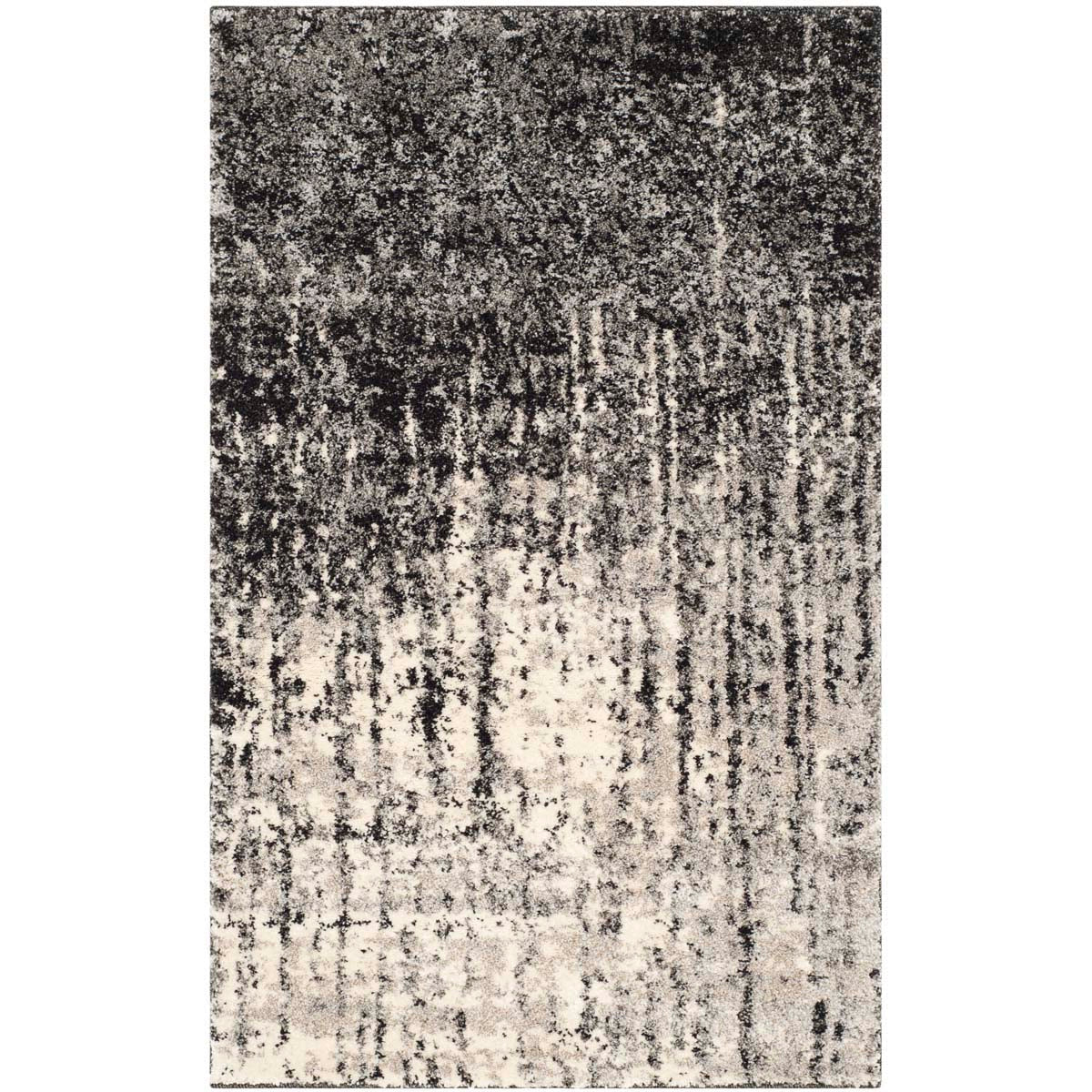 Safavieh Retro 277 Rug, RET277 - Black / Light Grey