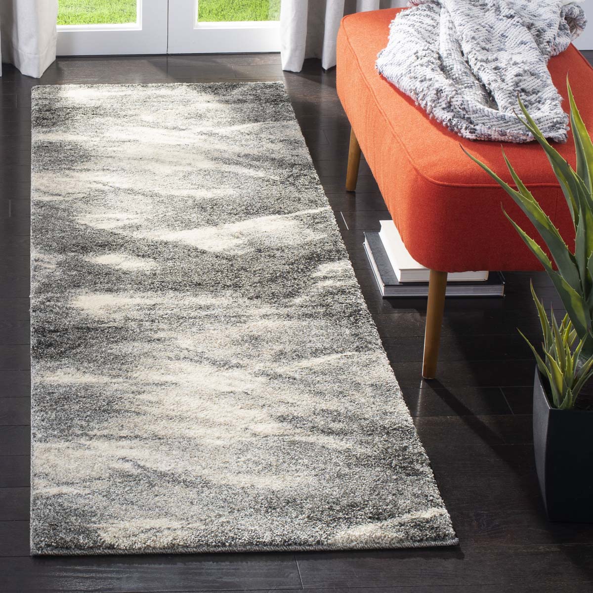 Safavieh Retro 289 Rug, RET289 - Grey / Ivory