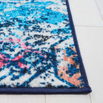 Safavieh Riviera Machine Washable 117 Rug, RIV117 - Navy / Light Blue