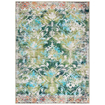 Safavieh Riviera Machine Washable 117 Rug, RIV117 - Green / Light Blue