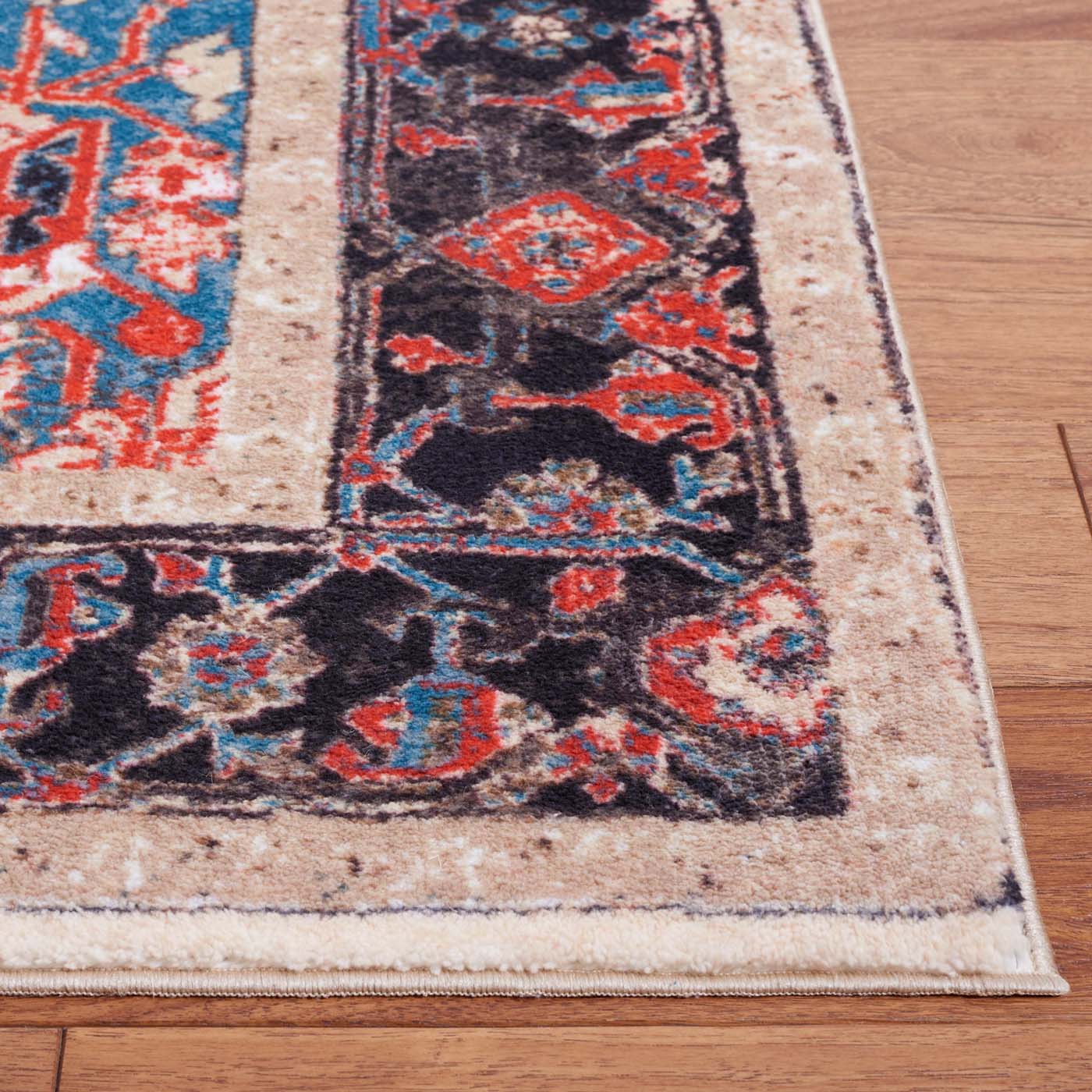 Safavieh Riviera Machine Washable 138 Rug, RIV138 - Ivory / Blue