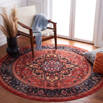 Safavieh Riviera Machine Washable 138 Rug, RIV138 - Red / Blue