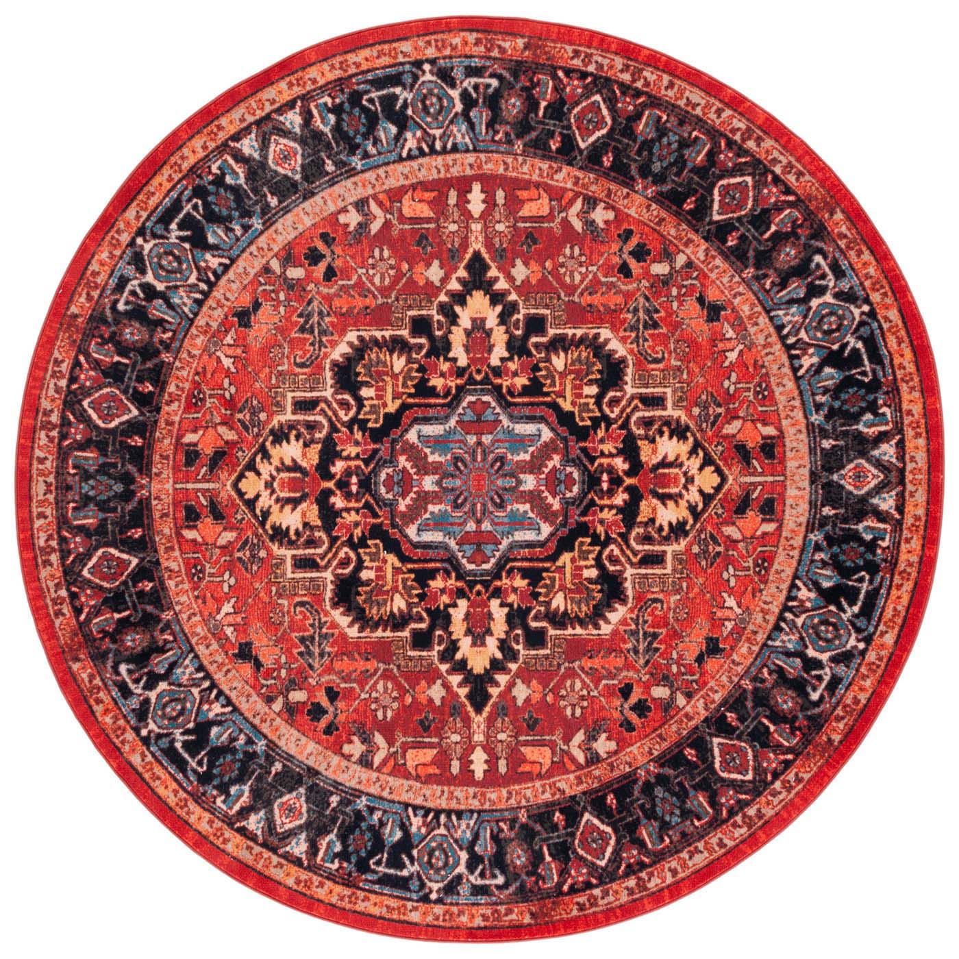 Safavieh Riviera Machine Washable 138 Rug, RIV138 - Red / Blue