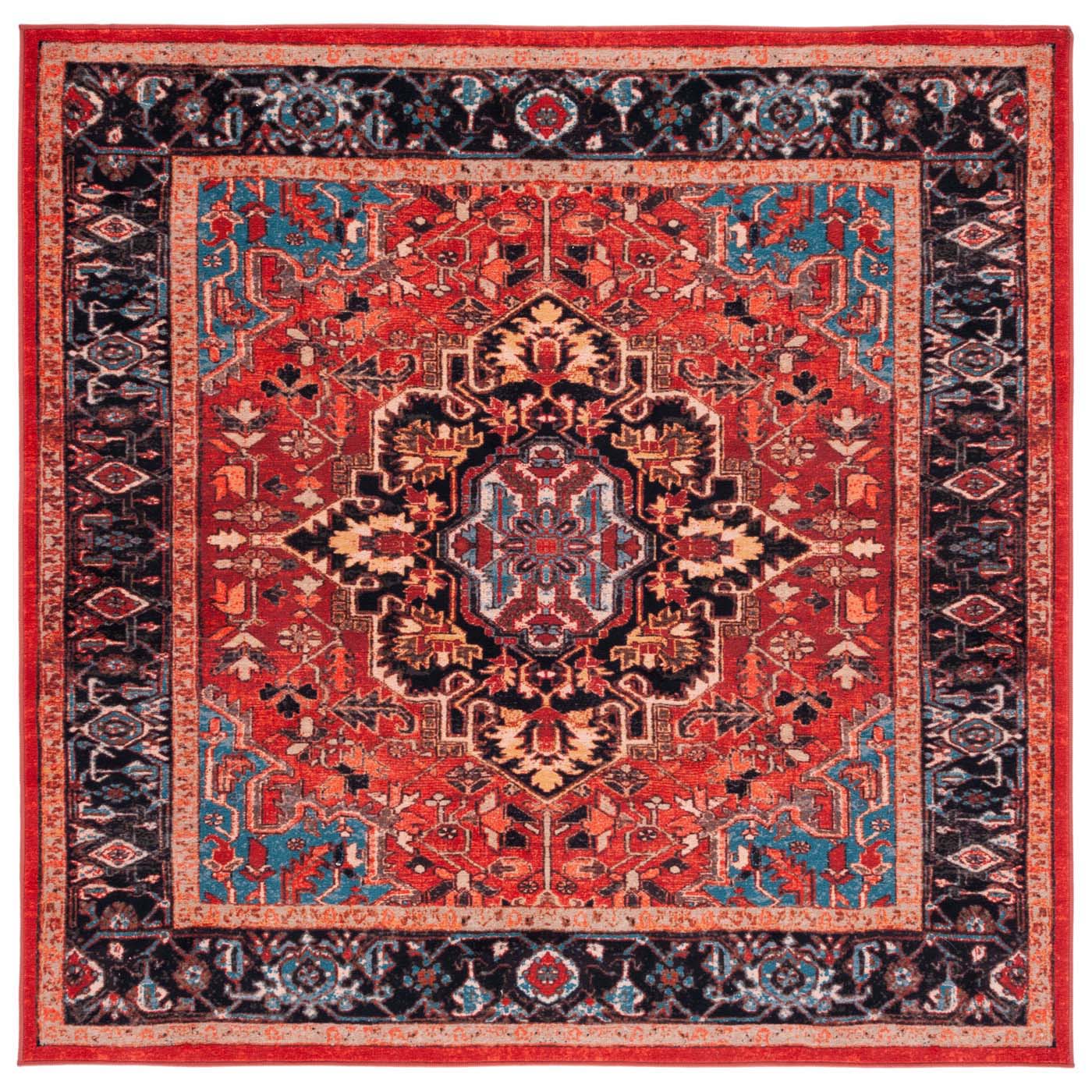 Safavieh Riviera Machine Washable 138 Rug, RIV138 - Red / Blue