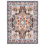 Safavieh Riviera Machine Washable 155 Rug, RIV155 - Beige / Charcoal