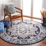 Safavieh Riviera Machine Washable 155 Rug, RIV155 - Grey / Light Blue