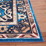 Safavieh Riviera Machine Washable 155 Rug, RIV155 - Blue / Black