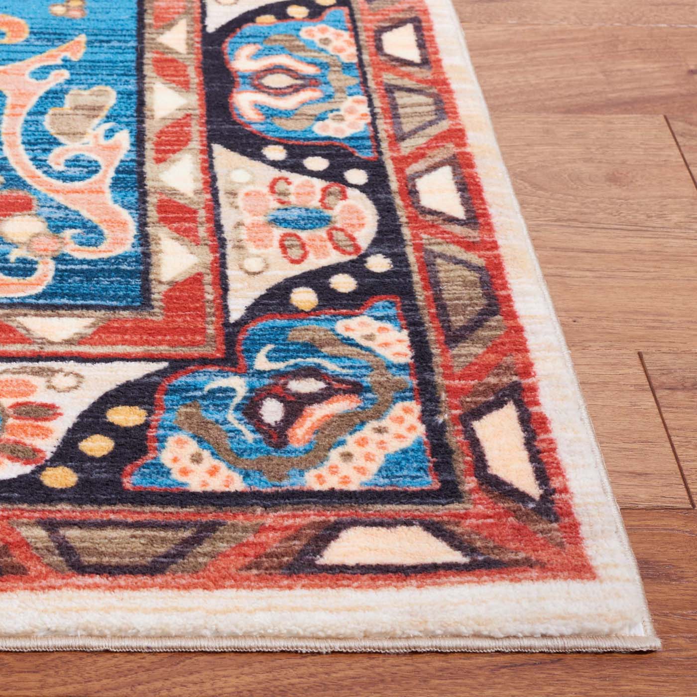 Safavieh Riviera Machine Washable 155 Rug, RIV155 - Blue / Beige