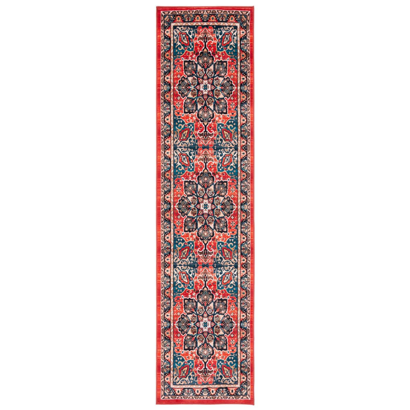 Safavieh Riviera Machine Washable 155 Rug, RIV155 - Black / Red