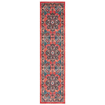 Safavieh Riviera Machine Washable 155 Rug, RIV155 - Black / Red