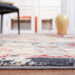 Safavieh Riviera Machine Washable 157 Rug, RIV157 - Charcoal / Gold