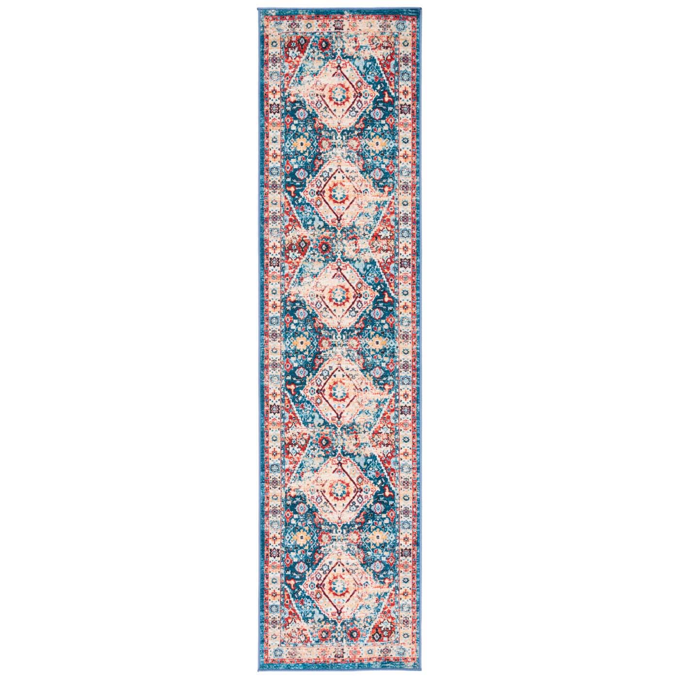 Safavieh Riviera Machine Washable 157 Rug, RIV157 - Blue / Gold