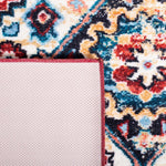 Safavieh Riviera Machine Washable 157 Rug, RIV157 - Red / Blue