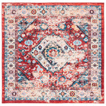 Safavieh Riviera Machine Washable 157 Rug, RIV157 - Red / Blue